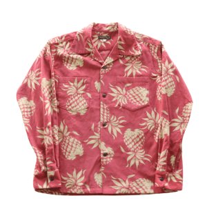画像17: SUN SURF サンサーフ SS29580 L/S CORDUROY OPEN SHIRT “DUKE'S PINEAPPLE” 長袖 アロハシャツ デューク・カハナモク パイナップル コットン100%