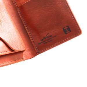 画像8: 池之端銀革店 Haru HC-524 イタリアンレザーミドルウォレット 三つ折り財布 レザーウォレット 大容量コインポケット