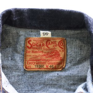 画像4: SUGAR CANE シュガーケーン SC11936T 13oz. DENIM BLOUSE 1936 MODEL (T-BACK)　デニムブラウス デニムジャケット