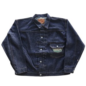 画像2: SUGAR CANE シュガーケーン SC11936T 13oz. DENIM BLOUSE 1936 MODEL (T-BACK)　デニムブラウス デニムジャケット