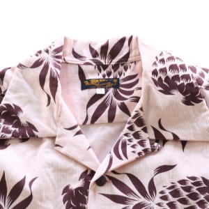画像5: SUN SURF サンサーフ SS29580 L/S CORDUROY OPEN SHIRT “DUKE'S PINEAPPLE” 長袖 アロハシャツ デューク・カハナモク パイナップル コットン100%