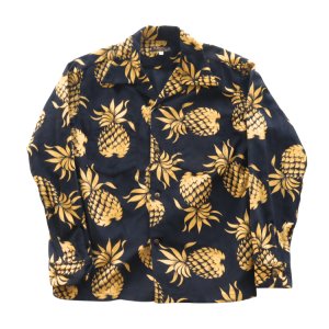画像14: SUN SURF サンサーフ SS29580 L/S CORDUROY OPEN SHIRT “DUKE'S PINEAPPLE” 長袖 アロハシャツ デューク・カハナモク パイナップル コットン100%