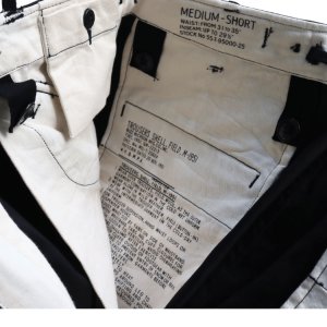 画像10: BUZZ RICKSON'S バズリクソンズ BR42592 WILLIAM GIBSON COLLECTION BLACK M-51 TROUSERS ウィリアムギブソン M-51トラウザーズ