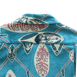 画像12: SUN SURF サンサーフ SS29581 CORDUROY L/S OPEN SHIRT "GOD'S SHIELD" 長袖 アロハシャツ コーデュロイオープンシャツ コットン100%