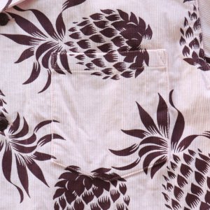 画像7: SUN SURF サンサーフ SS29580 L/S CORDUROY OPEN SHIRT “DUKE'S PINEAPPLE” 長袖 アロハシャツ デューク・カハナモク パイナップル コットン100%