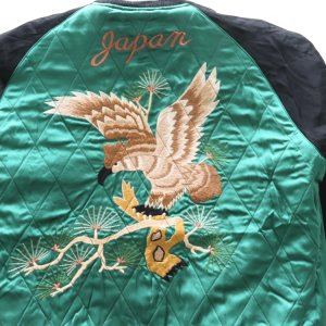 画像19: TAILOR TOYO テーラー東洋 TT15809-119 Mid 1950s Style Velveteen × Acetate Quilted Souvenir Jacket “Stencil Paint” TOYO ENTERPRISE 60th Anniversary Special Edition “TIGER HEAD” × “EAGLE” 別珍スカジャン 白虎 鷲 リバーシブル スーベニアジャケット 刺繍 東洋エンタープライズ60周年記念 スペシャルエディション