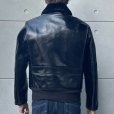 画像3: BUZZ RICKSON'S バズリクソンズ BR80655 WILLIAM GIBSON COLLECTION Type BLACK AN-J-3A HORSEHIDE MODELウィリアムギブソンコレクション ブラックAN-J-3A ホースハイドモデル 革ジャン 馬革 レザージャケット 小説家 ウィリアム・ギブソン ブラックシリーズ (3)