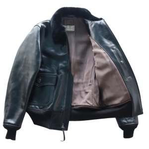 画像11: BUZZ RICKSON'S バズリクソンズ BR80655 WILLIAM GIBSON COLLECTION Type BLACK AN-J-3A HORSEHIDE MODELウィリアムギブソンコレクション ブラックAN-J-3A ホースハイドモデル 革ジャン 馬革 レザージャケット 小説家 ウィリアム・ギブソン ブラックシリーズ