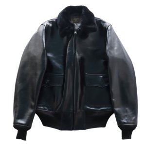 画像4: BUZZ RICKSON'S バズリクソンズ BR80655 WILLIAM GIBSON COLLECTION Type BLACK AN-J-3A HORSEHIDE MODELウィリアムギブソンコレクション ブラックAN-J-3A ホースハイドモデル 革ジャン 馬革 レザージャケット 小説家 ウィリアム・ギブソン ブラックシリーズ