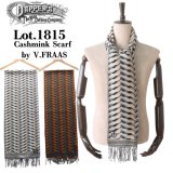 DAPPER'S ダッパーズ LOT1815 Cashmink Scarf by V.FRAAS カシミンクスカーフ マフラー スカーフ カシミア ミンク