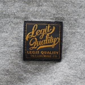 画像9: DELUXEWARE デラックスウエア S106-00 OPEN NECK オープンネック ヘンリーネック スウェット 20oz HEAVY KNIT 最高密度スウェット ヘンリーネックモデル しっかりとした質感 高保温性 限界密度の極厚吊裏毛 裏起毛 日本製