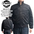 画像1: BUZZ RICKSON'S バズリクソンズ BR15775 WILLIAM GIBSON COLLECTION BLACK TANKERS SLASH POCKET ウィリアム ギブソン コレクション ブラックタンカース スラッシュポケット タンカースジャケット 小説家 ウィリアム・ギブソン ブラックシリーズ ミリタリー (1)