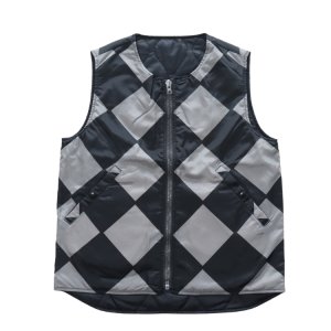 画像4: BUZZ RICKSON'S バズリクソンズ BR15811 WILLIAM GIBSON COLLECTION BLACK LINE CREWMAN VEST (MOD.) REVERSIBLE ウィリアムギブソンコレクション ブラックラインクルーマンベスト リバーシブル ベスト リバーシブル ラインクルーマン ミリタリー 小説家 ウィリアムギブソン ブラックシリーズ