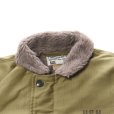 画像5: BUZZ RICKSON'S バズリクソンズ BR15766 Type N-1 Khaki NAVAL CLOTHING DFPOT DEMOTEX-ED STENCIL MIDWAY N-1 デッキジャケット ミリタリー カーキモデル ステンシル (5)