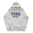 画像13: BUZZ RICKSON'S バズリクソンズ BR69640 SWEAT PARKA U.S.NAVAL ACADEMY スウェットパーカー U.S.ナーバルアカデミー ミリタリーパーカー USNA フットボール カンガルーポケット (13)