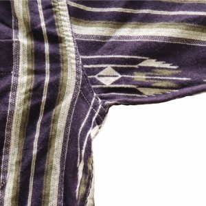 画像11: CUSHMAN クッシュマン 25708 NATIVE PURINT NEL OPEN COLLAR SHIRTS ネイティブプリントネルオープンカラーシャツ ネルシャツ ネイティブプリント 長袖シャツ