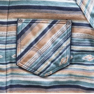 画像7: DELUXEWARE デラックスウエア 7649C NATIVE BORDER ネイティブボーダー ヘビーネルシャツ ネルシャツ ネイティブボーダーネルシャツ ヘビーネル