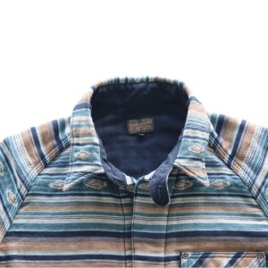 画像5: DELUXEWARE デラックスウエア 7649C NATIVE BORDER ネイティブボーダー ヘビーネルシャツ ネルシャツ ネイティブボーダーネルシャツ ヘビーネル