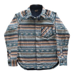 画像4: DELUXEWARE デラックスウエア 7649C NATIVE BORDER ネイティブボーダー ヘビーネルシャツ ネルシャツ ネイティブボーダーネルシャツ ヘビーネル