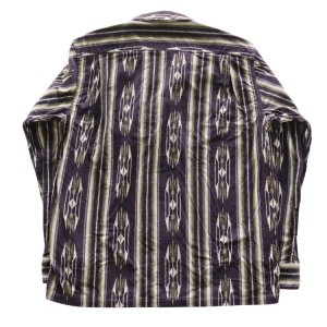画像14: CUSHMAN クッシュマン 25708 NATIVE PURINT NEL OPEN COLLAR SHIRTS ネイティブプリントネルオープンカラーシャツ ネルシャツ ネイティブプリント 長袖シャツ