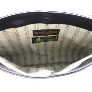 画像5: Y'2 LEATHER ワイツーレザー BG-18 NATURAL SCAR HORSE SACOCHE BAG ナチュラルスカー ホース サコッシュバッグ ショルダーバッグ  馬革 本革