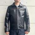 画像2: Y'2 LEATHER ワイツーレザー PR-65 VINTAGE HORSE LIGHT SINGLE RIDERS ヴィンテージ ホースライト シングルライダース ジャケット 革ジャン 馬革 ライダース レザージャケット (2)