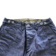 画像7: BUZZ RICKSON'S バズリクソンズ BR42596 TROUSERS, FIELD, Type M-1943 “DENIM CIVILIAN MODEL”デニム シビリアンモデル アーミートラウザーズ U.S.ARMY デニムトラウザーズ デニムパンツ (7)
