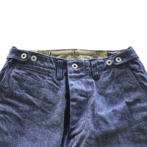 画像7: BUZZ RICKSON'S バズリクソンズ BR42596 TROUSERS, FIELD, Type M-1943 “DENIM CIVILIAN MODEL”デニム シビリアンモデル アーミートラウザーズ U.S.ARMY デニムトラウザーズ デニムパンツ