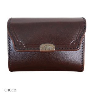 画像4: 池之端銀革店 Dual DCr-1040 サドルプルアップ コンパクトウォレット ミニ財布 コンパクトウォレット カードケースサイズ クラシカルデザイン サドルプルアップレザー 最小クラス 革製品 日本製