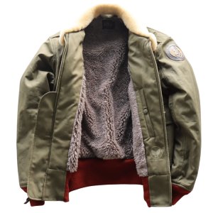 画像15: TOYS McCOY トイズマッコイ TMJ2528 TYPE B-10 TOYS McCOY MFG.CO. " Miss D-day " B-10 ジャケット ミリタリージャケット 赤リブ