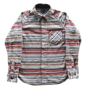 画像6: DELUXEWARE デラックスウエア 7649C NATIVE BORDER ネイティブボーダー ヘビーネルシャツ ネルシャツ ネイティブボーダーネルシャツ ヘビーネル