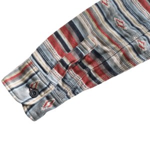 画像11: DELUXEWARE デラックスウエア 7649C NATIVE BORDER ネイティブボーダー ヘビーネルシャツ ネルシャツ ネイティブボーダーネルシャツ ヘビーネル