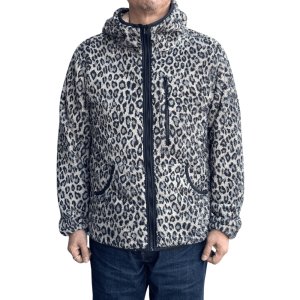 画像2: MATTSONS マットソンズ 66930 LEOPARD FLEECE ZIP PARKA レオパードフリースジップパーカー