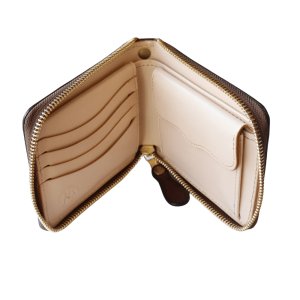 画像6: KC's ケイシイズ KMB023 ビルフォールド ラウンドジップ ヴィンテージホースハイド 二つ折り財布