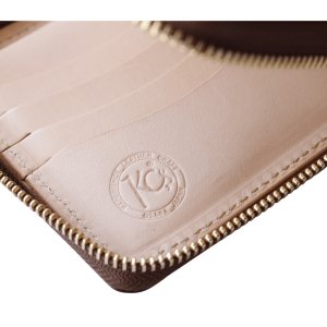 画像11: KC's ケイシイズ KMB023 ビルフォールド ラウンドジップ ヴィンテージホースハイド 二つ折り財布