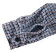 画像11: SAMURAI JEANS サムライジーンズ SIN25-02 チーズインディゴヘビーネル ワークシャツ ネルシャツ チェック柄 長袖シャツ  (11)