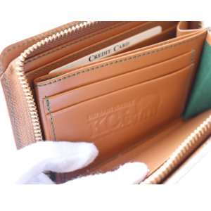 画像10: KC's ケイシイズ 【限定商品】ロングビルフォールド ガネーシャ ラウンドジップ エレファント(クラスト)