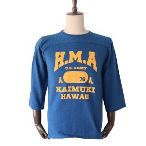 画像2: SUN SURF サンサーフ SS69656 "H.M.A" SLUB YARN FOOTBALL TEE スラブヤーン フットボールT ハーフスリーブ Tシャツ スラブボディ サンサーフTシャツ