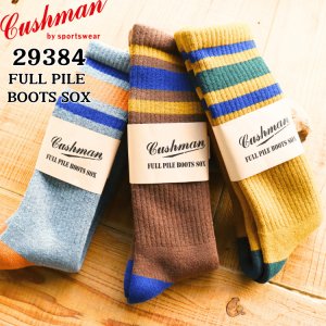 画像1: CUSHMAN クッシュマン 29384 FULL PILE BOOTS SOX フルパイルブーツソックス 靴下 ソックス ブーツ用 厚手