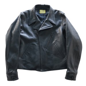 画像4: DAPPER'S ダッパーズ LOT1817 41’s Model BlockBilt Double Breasted Sports Jacket  モデル ブロックビルト ダブルブレスト スポーツジャケット レザージャケット 革ジャン ブロックビルト実名復刻 1941年モデル