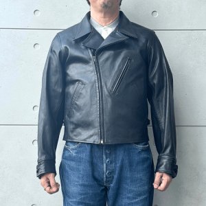 画像2: DAPPER'S ダッパーズ LOT1817 41’s Model BlockBilt Double Breasted Sports Jacket  モデル ブロックビルト ダブルブレスト スポーツジャケット レザージャケット 革ジャン ブロックビルト実名復刻 1941年モデル