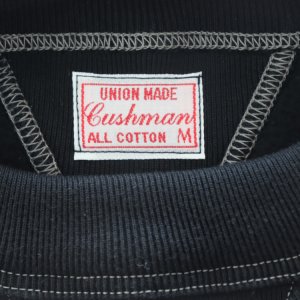 画像5: CUSHMAN クッシュマン 26901P PRINT  SET IN SLEEVE SWEAT HELL ON WHEEL プリントセットインスリーブスウェット トレーナー スウェット 裏起毛 DEVIL プリント エアブラシ アートワーク