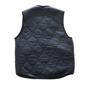 画像14: CUSHMAN クッシュマン 21500 QUILTING & FUR REVERSIBLE VEST キルティングアンドファー リバーシブルベスト ミリタリー キルトベスト アクリルファーリバーシブル インナーベスト アウターベスト