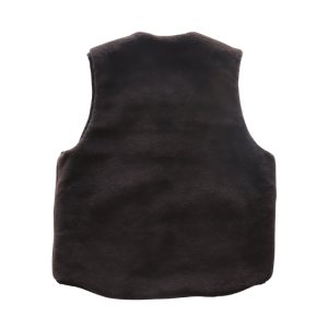 画像18: CUSHMAN クッシュマン 21500 QUILTING & FUR REVERSIBLE VEST キルティングアンドファー リバーシブルベスト ミリタリー キルトベスト アクリルファーリバーシブル インナーベスト アウターベスト