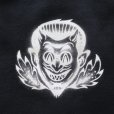 画像6: CUSHMAN クッシュマン x TOP トップ 26386T TOP別注 FULL ZIP SWEAT "HELL ON WHEEL" フルジップスウェット 裏起毛 DEVIL プリント エアブラシ アートワーク (6)
