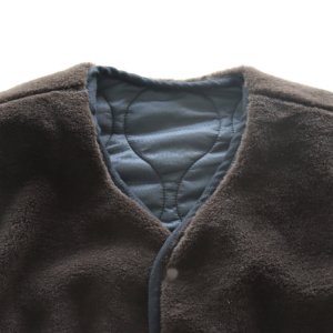 画像17: CUSHMAN クッシュマン 21500 QUILTING & FUR REVERSIBLE VEST キルティングアンドファー リバーシブルベスト ミリタリー キルトベスト アクリルファーリバーシブル インナーベスト アウターベスト