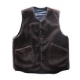 画像16: CUSHMAN クッシュマン 21500 QUILTING & FUR REVERSIBLE VEST キルティングアンドファー リバーシブルベスト ミリタリー キルトベスト アクリルファーリバーシブル インナーベスト アウターベスト (16)