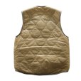 画像6: CUSHMAN クッシュマン 21500 QUILTING & FUR REVERSIBLE VEST キルティングアンドファー リバーシブルベスト ミリタリー キルトベスト アクリルファーリバーシブル インナーベスト アウターベスト (6)