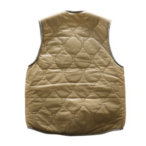 画像6: CUSHMAN クッシュマン 21500 QUILTING & FUR REVERSIBLE VEST キルティングアンドファー リバーシブルベスト ミリタリー キルトベスト アクリルファーリバーシブル インナーベスト アウターベスト