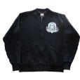 画像4: CUSHMAN クッシュマン x TOP トップ 26386T TOP別注 FULL ZIP SWEAT "HELL ON WHEEL" フルジップスウェット 裏起毛 DEVIL プリント エアブラシ アートワーク (4)